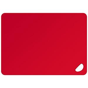 Kesper - Tagliere da cucina, in plastica, colore: Bianco rosso