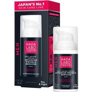 Hada Labo Tokyo Men Anti-Aging Hyaluron Creme Advanced Wrinkle Reducer Day & Night Kosmetik für Männer