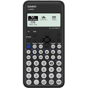 Casio FX-82CW - Calcolatrice Scientifica con oltre 290 Funzioni e Display HD a 4 Gradazioni di Grigio