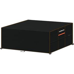 HEIMUNI Copertura Tavolo Esterno 200X100X75cm, Copertura per Mobili da Giardino Impermeabile Panno 420D Oxford Impermeabile Copertura, Copridivano Esterno Tavoli e Sedie da Cortile Raggi UV