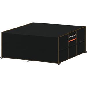HEIMUNI Copertura per Mobili da Giardino Impermeabile 160X100X90cm Copertura Tavolo Esterno Copertura per Tavolo da Giardino Rettangolare Tavoli e Sedie da Cortile Raggi UV Panno 420D Oxford Copertura
