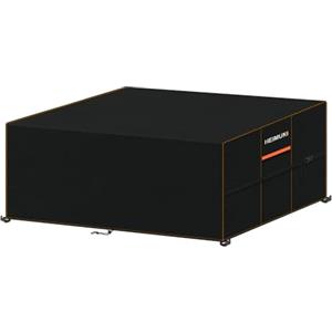 HEIMUNI Copertura per Mobili da Giardino Impermeabile 150X100X75cm Copertura Tavolo Esterno, Copertura Tavolo Giardino Panno 420D Oxford Impermeabile Copertura Tavoli e Sedie da Cortile Raggi UV