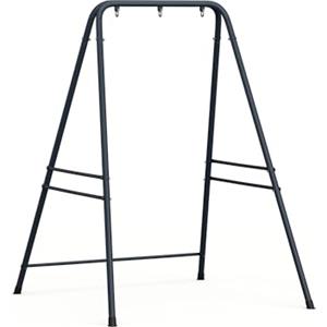 blumfeldt SwayStation - Supporto per Amaca da Giardino, Telaio in Acciaio, capacità: 100 kg, Rivestimento Antiruggine, Resistente agli Agenti Atmosferici, Design Robusto, 140,5x180x145 cm
