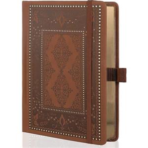 TIEFOSSI Bullet Dot Journals per donne e uomini, diari a pois per scrivere per donne, carta spessa 160 g/m², 190 pagine numerate, per l'organizzazione del planner