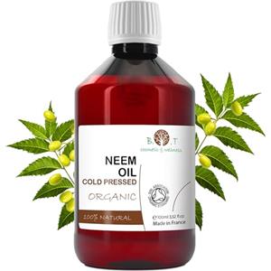 B.O.T cosmetic & wellness Olio di Neem Biologico - Controllo delle Parassiti per Oltre 300 Specie - Orto Sano e Agricoltura Ecologica - Anti Afidi, Cocciniglia, Zanzare - Cura della Pelle, Capelli e Animali Domestici 100 ml