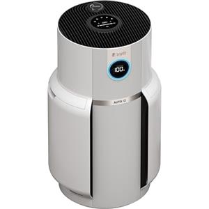 Shark NeverChange fino a 5 anni Purificatore d'aria MAX, copertura grandi ambienti 130 m², filtro HEPA durata di 5 anni, cattura il 99,97% allergeni, modalità automatica, display LED, bianco HP300EU