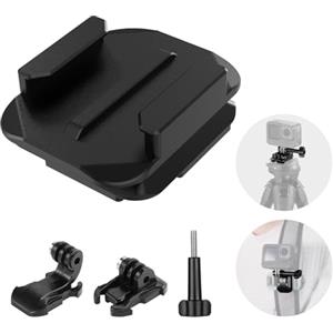 NEEWER Kit Adattatore per Montaggio a Tracolla per Zaino Compatibile con Peak Design Capture Clip V3 GoPro Insta360 AKASO DJI Osmo Action Camera Cage, Compatibile con Peak Design di Treppiede, QR016