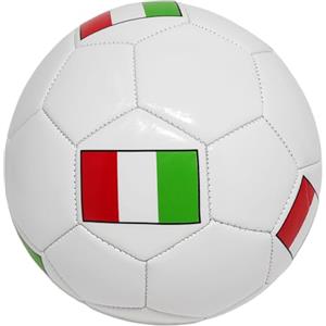 Cucuba Pallone Italia Da Calcio Palla Da Allenamento da Partita Misura 5 Diametro 22 cm Lucido