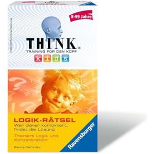Ravensburger 23294 - Think® Kids, indovinelli logici