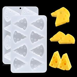 Rolin Roly Stampo in Silicone per Torta Mousse resina epossidica stampi 3D Stampo in Silicone per Torta Stampo per Formaggio a 8 Cavità per Pasticceria Cioccolato Gelato Budino