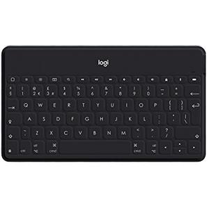 Logitech Keys-To-Go Tastiera Bluetooth, Layout Inglese QWERTY - Nero