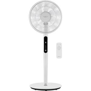 VIOLA Ventilatore a Piantana Silenzioso Notte con Telecomando, Potente motore Digitale Basso Consumo 19W, 7 Pale Aerodinamiche, 9 Velocità, Oscillazione 120°, Rotazione Verticale 3D, Turbo, Timer