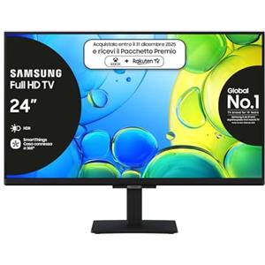 Samsung Smart TV 24'' UE24F6000FUXZT FHD, Hyper Real Processor, HDR & Pur Color, Smart Experience, OTS Lite & Adaptive Sound, SlimLook Design, 2025