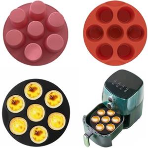 Maple Plentiful Teglia Per Muffin Con Friggitrice Ad Aria Stampi In Silicone Per Pan Di Zenzero Stampi Da Forno Per Friggitrici Aria Calda Stampi Muffin Per Friggitrice Aria Per Muffin, Cupcakes, Dessert, Budini
