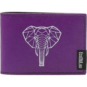 BLU RITMO EcoDNA Portafoglio Slim in Pelle Vegana. Portadocumenti Patente Carta D'Identità. Portatessere da Viaggio. Unisex Uomo Donna. Prodotto in Italia. Approvato PeTA. (Viola)