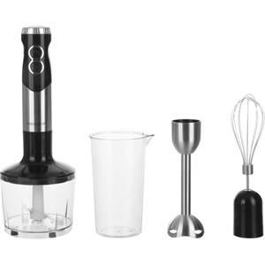 KASANOVA Set miscelatore a immersione nero 400 W con accessori