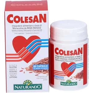 NATURANDO SRL Naturando Colesan 60 Capsule New