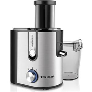 Taurus PRO Compact Spremiagrumi, 600 W, 1.2 Litri, Acciaio Inossidabile