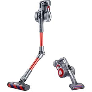Jimmy H9 Flex Scopa Elettrica Flessibile senza fili, spazzola con LED incorporati e sensore di sporco, batteria estraibile 80 minuti, 600W, 200AW