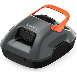 Gosvor Robot Piscina Fondo, Aspirapolvere senza Fili, 90 Minuti di Pulizia, Pulizia Automatica con Funzione di Parcheggio, Fuori Terra