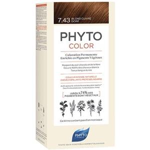 PHYTO (LABORATOIRE NATIVE IT.) PHYTOCOLOR 7,43 BIONDO RAM DOR