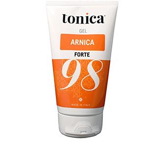 TONICA 98 Arnica Forte Gel 100 ml - Azione Intensa per Massaggio a Muscoli e Articolazioni - Estratto Puro Super Concentrato - Made in Italy (Confezione da 2)
