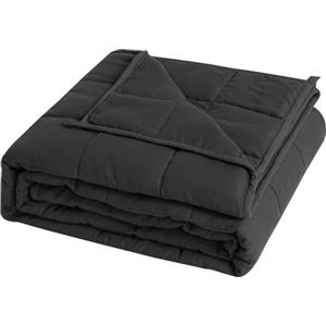 Good Nite Coperta pesante, coperta terapeutica per adulti e bambini, coperta relax grigia, anti-stress per e per il relax, peso bianco (grigio, 125 x 180 cm, 6 kg)