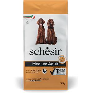 Schesir Croccantini per cani Schesir Medium Adult con pollo 12Kg - Scadenza 25 Aprile 2026