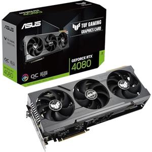 ASUS TUF Gaming NVIDIA GeForce RTX 5080 OC Edition, Scheda Grafica 16 GB GDDR7, 256 Bit, PCIe 5.0, HDMI, DisplayPort, Software GPU Tweak III, Nera, TUF-RTX5080-O16G-GAMING