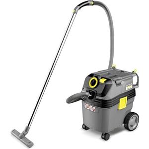 Kärcher NT 30/1 Ap L Aspiratore Solidi-Liquidi Professionale, max 1380 W, contenitore in plastica:30l, tubo di aspirazione 2,5m, filtro piatto pieghettato, bocchetta per pavimenti, polvere classe L