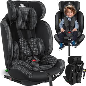 KIDIZ® Seggiolino auto per bambini Seggiolino per bambini | Seggiolino auto Guscio con sedile | 9 kg - 36 kg 1-12 anni | gruppo 1-2 -3 | universale | Classic Con Isofix