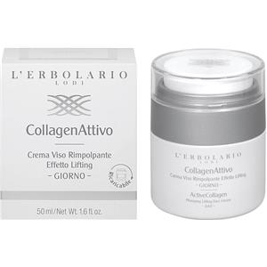 L'Erbolario CollagenAttivo Crema Viso Giorno 50 ml - Rimpolpante e Rassodante con Collagene Biomimetico