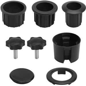 ZMDMAH 8 Pezzi Anelli riduttori per portaombrelli Adattatore Parasole Tubo Riduttore Adattatore di riduzione per Supporto ombrellone Pezzi di Ricambio per ombrellone da Esterno Giardino