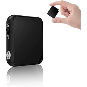 H+Y 16GB Registratore Vocale, Capacità di Registrazione di 284 Ore, Registratore Vocale Professionale con Attivazione Vocale e Funzione MP3, Mini Registratore per Lezioni, Riunioni, Interviste