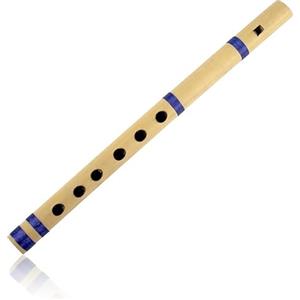 The Great Indian Bazaar Idee regalo di compleanno uniche Autentico flauto indiano in legno di bambù in chiave D Fipple strumento musicale a fiato Flauto dolce tradizionale bansuri fatto a mano novità regali uomini donne 28