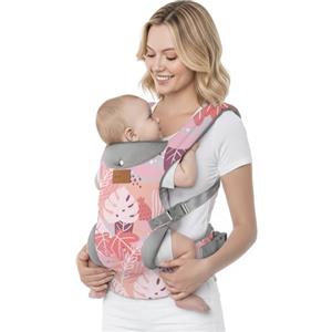 YooxArmor Marsupio Neonato Ergonomico Regolabile 4-36 Mesi(3-30kg),Rosa
