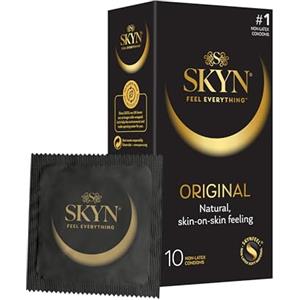 Skyn Original Preservativi - 1 Confezione da 10 Pezzi, Gomma