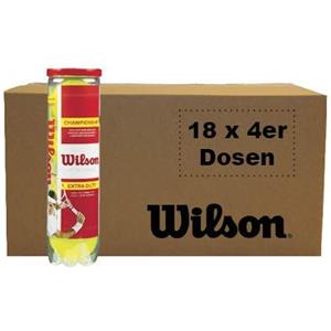 Wilson Pelotas da tennis Wilson Championship Extra Duty da campo 18x4u