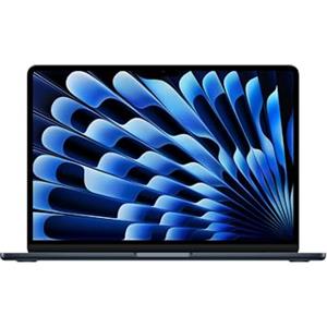 Apple Portatile MacBook Air 13'' con chip M4 (2025): progettato per Apple Intelligence, display Liquid Retina da 13,6'', 16GB di memoria unificata, 512GB di archiviazione SSD, Touch ID; Mezzanotte