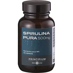 Bios Line Principium Spirulina Bio - Integratore Alimentare 100% Spirulina da Acquacoltura Biologica, 150 Compresse Ricostituenti
