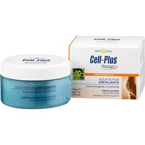 Bios Line Cell Plus Aqua Scrub Esfoliante 450 g - Esfoliante ai Sali Marini e Alghe, Anticellulite e Rinfrescante