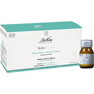 BioNike Nutraceutical - Reduxcell, Integratore Alimentare con Guaranà, Ananas e Mirtillo, Contrasta gli Inestetismi della Cellulite, Stimola il Metabolismo, 10 flaconcini da 30ml
