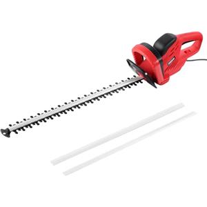 TEENO Tagliasiepi Elettrico 710 W, Tagliasiepi Elettrica, Lunghezza Lama 61 CM, Distanza Denti 20 mm, Ideale per la Potatura di Siepi e Arbusti