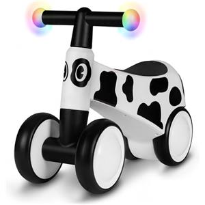 lionelo SAMMY Bicicletta Senza Pedali da 1 a 3 anni, Camminatore Bambini 4 Ruote Fino a 25 kg, Maniglie Antiscivolo con Luci 3 Design Sella Ergonomica, Per Bambine e Bambini
