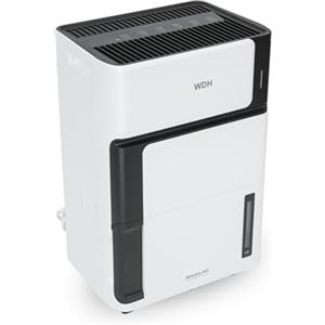 WDH Aktobis WDH-106LE - Deumidificatore | fino a 8 Litri/g e 15 m², silenzioso | Elettrico, piccolo, portatile, bianco, Timer, igrostato | per camera da letto, lavanderia, bagno e armadio - contro la muffa