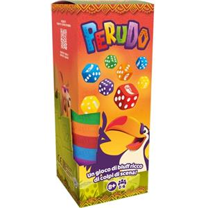 Asmodee Perudo, Gioco da Tavolo di Bluff, 8+ Anni, 2-6 Giocatori, Edizione in Italiano