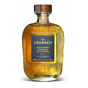 Isle Of Harris The Hearach Isle Of Harris Single Malt - Whisky Scozzese leggermente torbato, 45%, Bottiglia in vetro da 700 ml