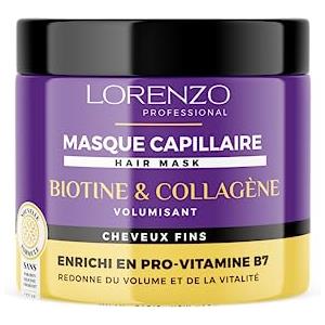 LORENZO PROFESSIONAL Maschera per capelli alla biotina e al collagene (capelli fini) 500 ml Lorenzo Professional