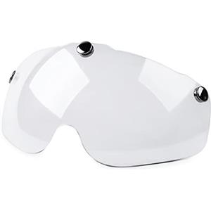 Shinmax Occhiali per Casco da Bici Visiera Visiera Magnetica Trasparente（ NR-096）