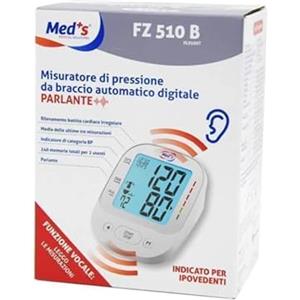 Med's Sfigmomanometro Digitale da Braccio Automatico FZ 510B Parlante